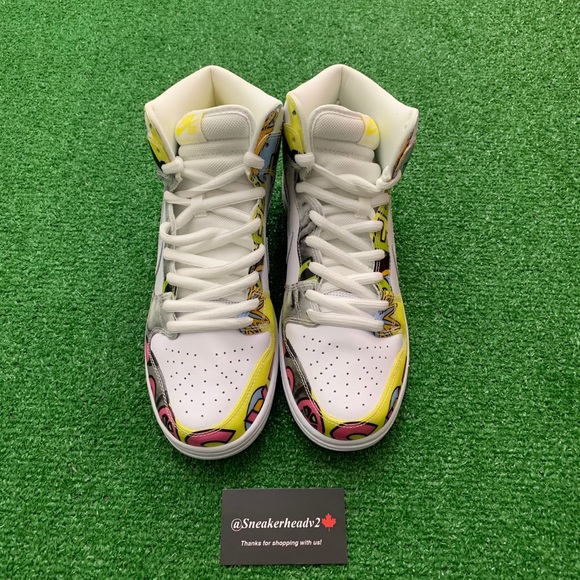 🎨 *NEW* 2015 Dunk High De La Soul (Sz 10) - Picture 2 of 10